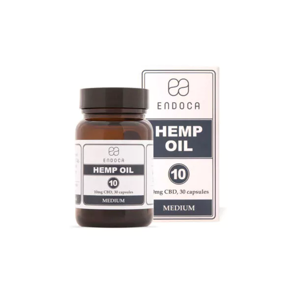 Endoca Hemp Oil Capsules 300mg CBD