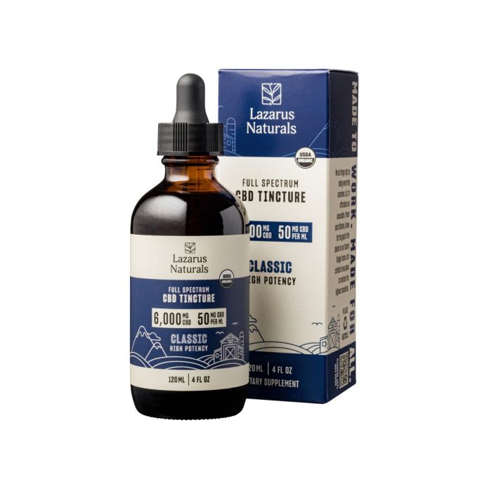 Lazarus Naturals High Potency CBD Tincture