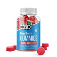 CBDfx CBD Gummies Mixed Berry 1500mg 60ct