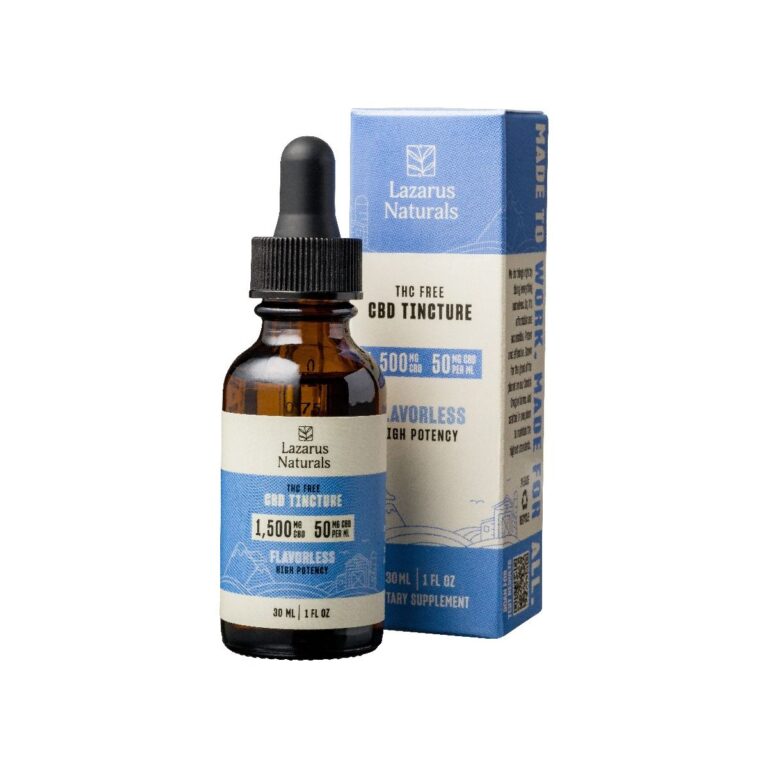 Lazarus Naturals High Potency CBD Tincture