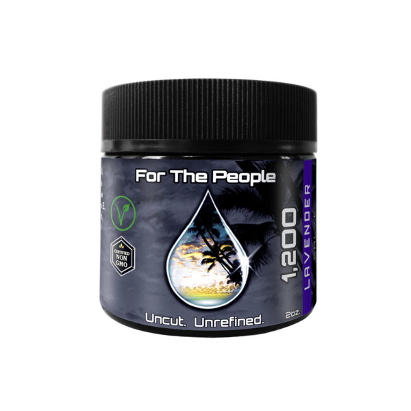 CBD For The People Unrefined Lavender Salve 1200mg