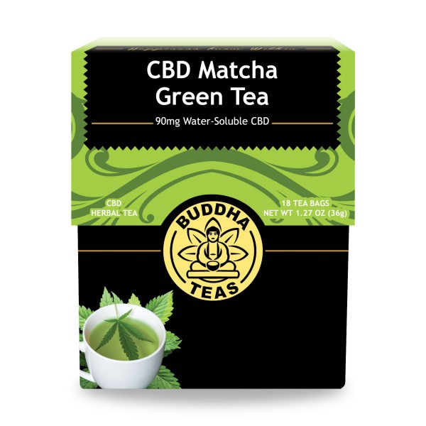 Buddha Teas CBD Matcha Green Tea
