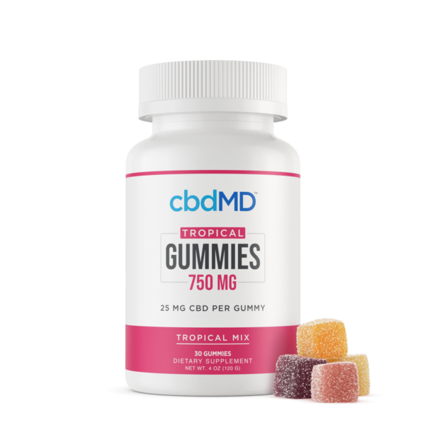 cbdMD Broad Spectrum CBD Gummies 750mg 30ct