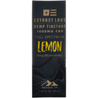 Extract Labs Lemon Full Spectrum CBD Tincture 1000mg 30ml