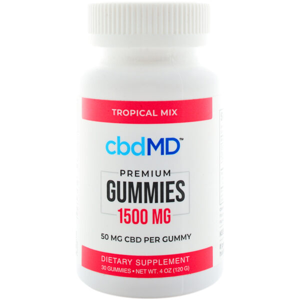cbdMD CBD Gummies 1500mg 30ct