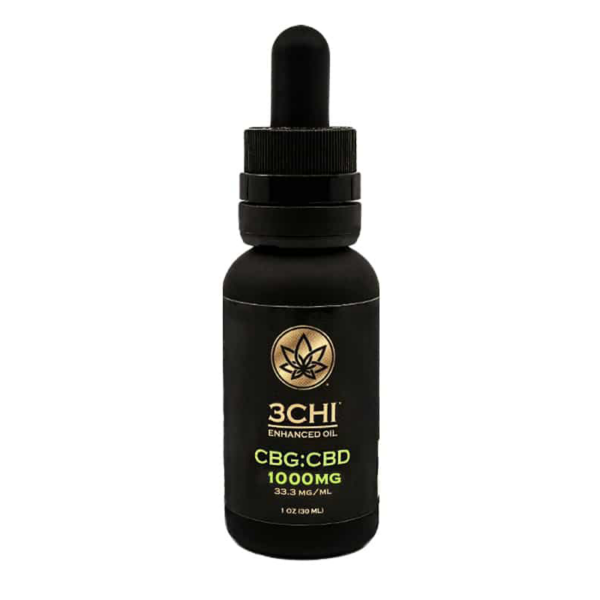 3Chi CBD & CBG Tincture 2000mg 30ml