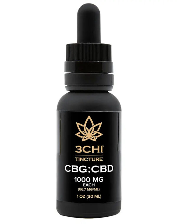 3Chi CBD & CBG Tincture 2000mg 30ml