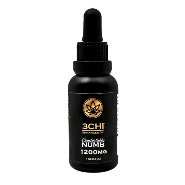 3Chi Comfortably Numb Tincture 1200mg 30ml - Buy CBD Oil