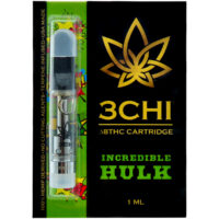 3Chi Delta 8 Vape Cartridge Incredible Hulk 1ml