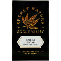 Secret Nature CBD Distillate Vape Cartridge Bellini