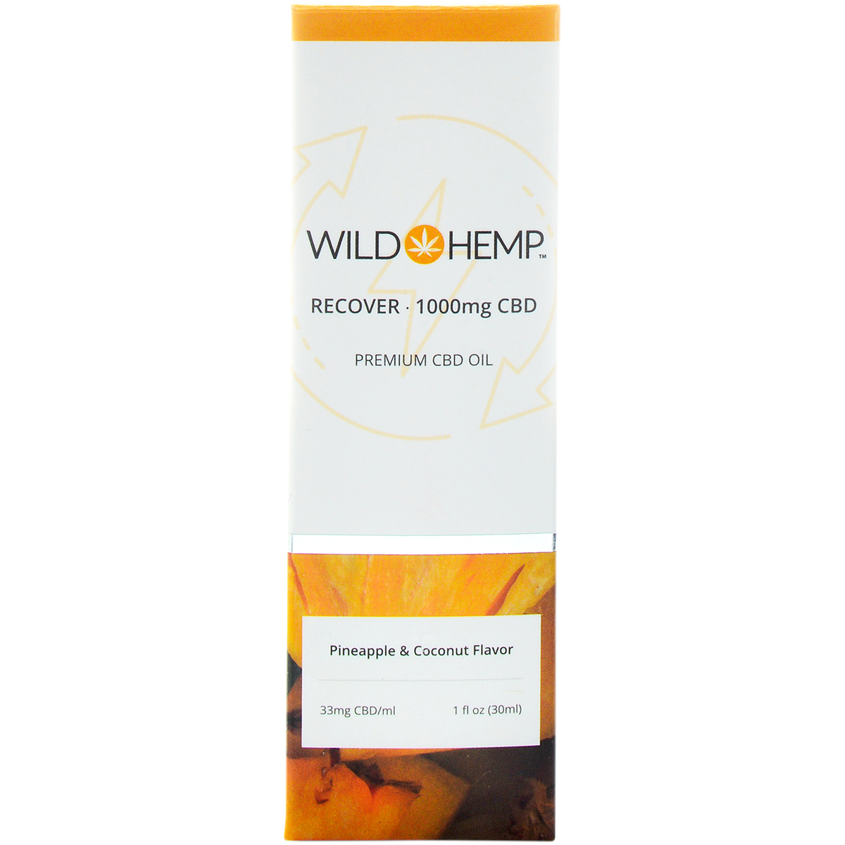 Wild Hemp Broad Spectrum Cbd Tincture Recover 1000mg 30ml