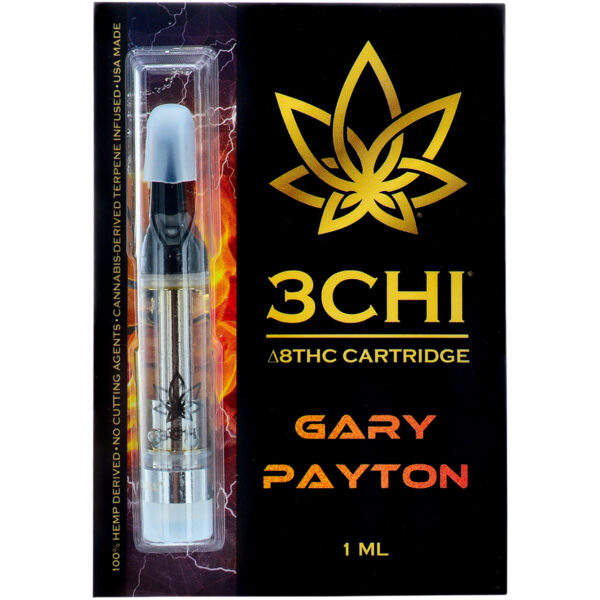 3Chi Delta 8 Vape Cartridge Gary Payton 1ml