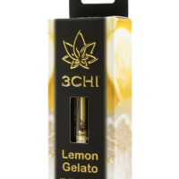 3Chi Delta 8 Vape Cartridge Lemon Gelato 1ml