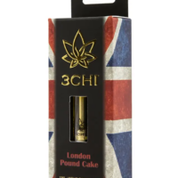 3Chi Delta 8 Vape Cartridge London Pound Cake 1ml