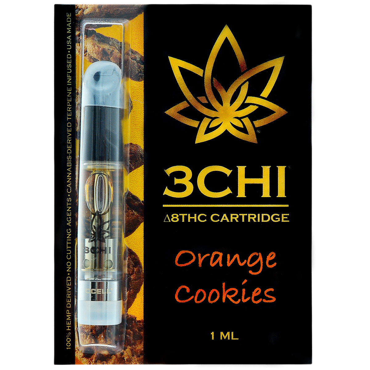 3Chi Delta 8 Vape Cartridge Orange Cookies 1ml Dr.Ganja