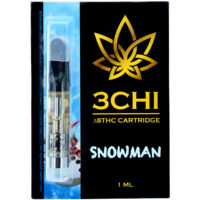 3Chi Delta 8 Vape Cartridge Snowman 1ml