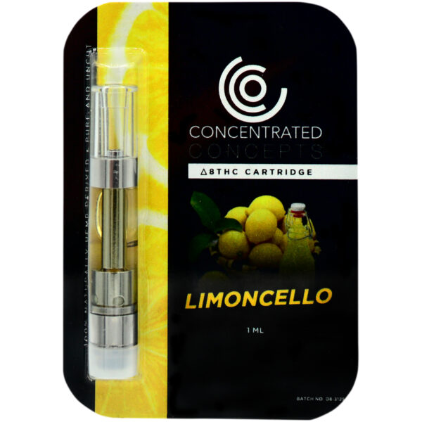 Concentrated Concepts Delta 8 Vape Cartridge Limoncello 1ml