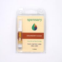 Spensary Delta 8 Full Spectrum Vape Cartridge Strawberry Cough 1ml