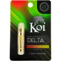 Koi Delta 8 Vape Cartridge Gelato 1ml
