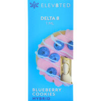 Elev8ted Delta 8 Vape Cartridge Blueberry Cookies 1ml