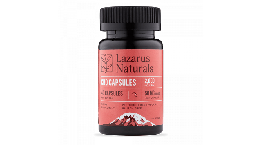 Lazarus Naturals 50mg Full Spectrum CBD Softgels Review