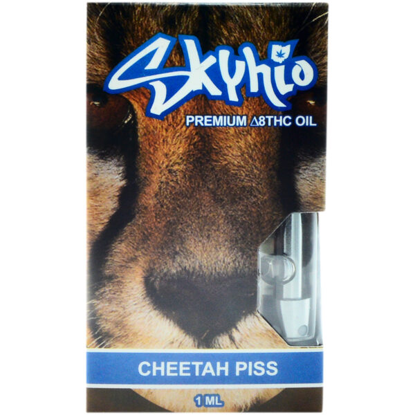 Skyhio Delta 8 Vape Cartridge Cheetah Piss 1ml