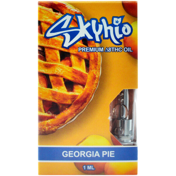 Skyhio Delta 8 Vape Cartridge Georgia Pie 1ml