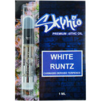 Skyhio Delta 8 Vape Cartridge White Runtz 1ml