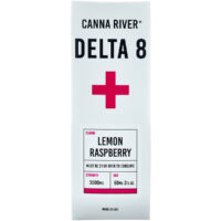 Canna River Delta 8 Tincture Lemon Raspberry 3000mg 60ml