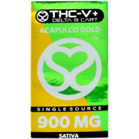 Single Source Delta 8 & THCV Vape Cartridge 1g Acapulco Gold