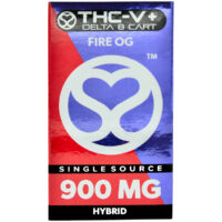 Single Source Delta 8 & THCV Vape Cartridge 1g Fire OG