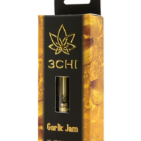 3Chi Delta 8 Vape Cartridge Garlic Jam 1ml