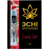 3Chi Delta 8 Vape Cartridge Guava Jam 1ml