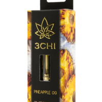 3Chi Delta 8 Vape Cartridge Pineapple OG 1ml