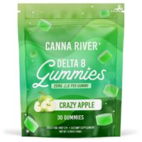 Canna River Delta 8 Gummies Crazy Apple 750mg 30ct