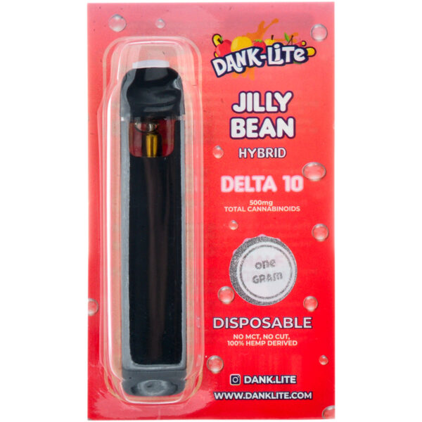 Dank Lite Delta 8 & Delta 10 Vape Pen Jilly Bean 1g