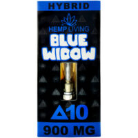 Hemp Living Delta 8 & Delta 10 Vape Cartridge Blue Widow 1g
