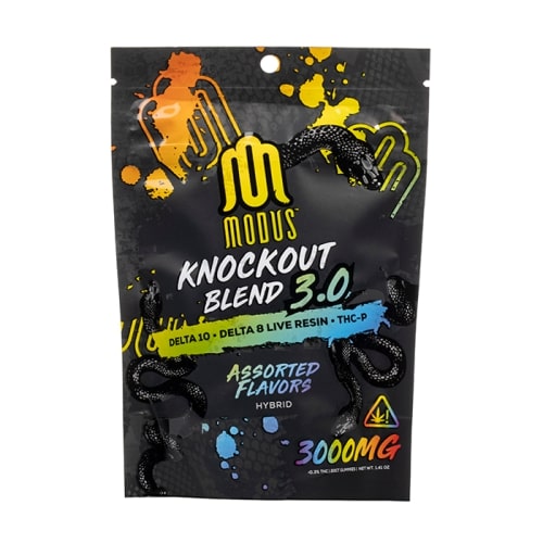 Modus Knockout Gummies Assorted 3000mg 20ct