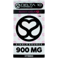 Single Source Delta 8 & Delta 10 Vape Cartridge Berry Gelato 1g