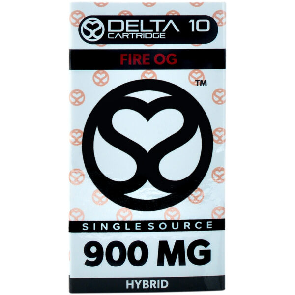 Single Source Delta 8 & Delta 10 Vape Cartridge Fire OG 1g