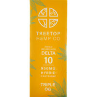 Tree Top Hemp Co Delta 8 & Delta 10 Vape Cartridge Triple OG 1g
