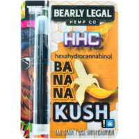 Bearly Legal Hemp HHC Vape Cartridge Banana Kush 1ml