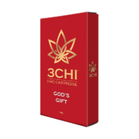 3Chi HHC Vape Cartridge God's Gift 1ml