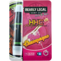 Bearly Legal Hemp HHC Vape Cartridge Pink Champagne 1ml