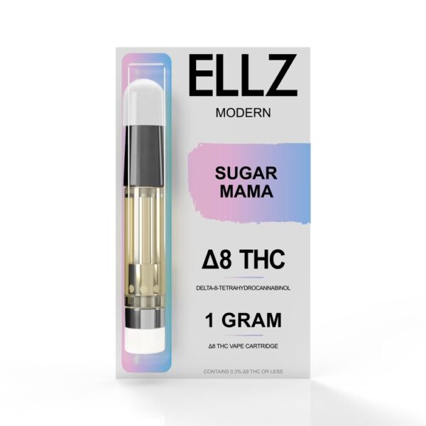 ELLZ Delta 8 THC Vape Cartridge Sugar Mama 1g