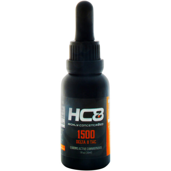 Highly Concentr8ed Delta 8 Tincture 1500mg 30ml