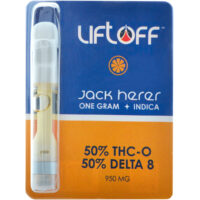 Lift Off Delta 8 & THC-O Vape Cartridge Jack Herer 1g