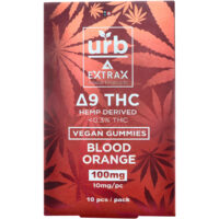 Urb Delta 9 Gummies Blood Orange 100mg 10ct