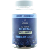 Lazarus Naturals Full Spectrum CBD Gummies Elderberry 1000mg 40ct