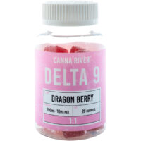 Canna River CBD & Delta 9 Gummies Dragon Berry 200mg 20ct